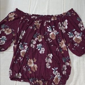 Off the shoulder top